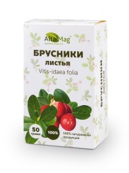 Брусники листья, AltaiMag (АлтайМаг) 50 г 1 шт БАД