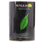 Чай зеленый, Sunleaf (Санлиф) 75 г 1 шт Сенча жестяная банка